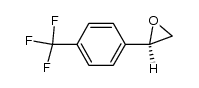 (R)-2-(4-(trifluoromethyl)phenyl)oxirane结构式