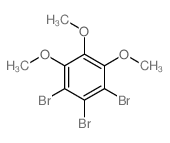 Benzene,1,2,3-tribromo-4,5,6-trimethoxy-结构式
