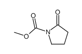 methyl 2-oxopyrrolidine-1-carboxylate结构式