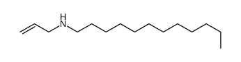 N-prop-2-enyldodecan-1-amine结构式
