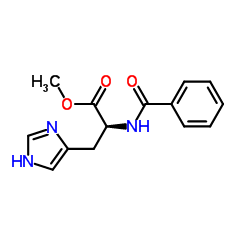 N-苄基-L-组氨酸甲酯结构式