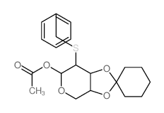 1-O-Acetyl-2,3,5,6-tetra-O-benzoyl-D-gulofuranose结构式