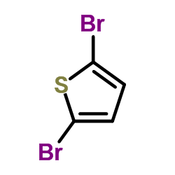 2,5-二溴噻吩结构式