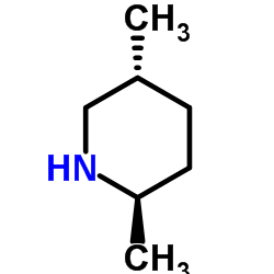 rel-(2R,5R)-2,5-二甲基哌啶结构式