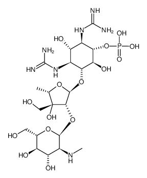 dihydrostreptomycin 6-phosphate Structure