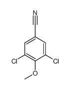 3,5-dichloro-4-methoxybenzonitrile结构式