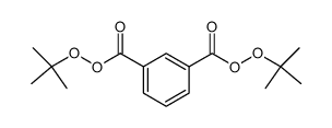 Diperoxyisophthalic acid di-tert-butyl ester Structure