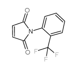 1-(2-三氟甲基苯基)-吡咯-2,5-二酮结构式