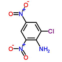 2-Chloro-4,6-dinitroaniline structure