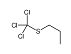 1-(trichloromethylsulfanyl)propane结构式