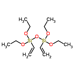 1,1,3,3-Tetraethoxy-1,3-divinyldisiloxane structure