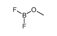 Methoxydifluoroborane Structure
