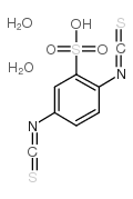 2,5-二异硫代氰酰基苯磺酸二水合物结构式
