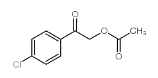 2-(4-Chlorophenyl)-2-oxoethyl acetate Structure