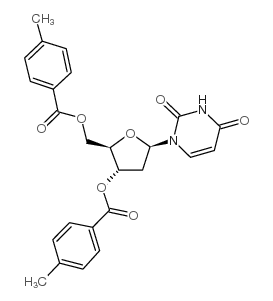 2'-deoxy-3',5'-di-o-(4-methylbenzoyl)-uridine结构式