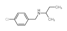 N-(4-氯苄基)-2-丁胺结构式
