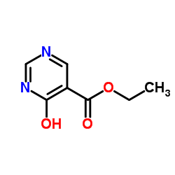 Ethyl 4-hydroxypyrimidine-5-carboxylate structure