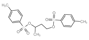 1-methyl-4-[4-(4-methylphenyl)sulfonyloxybutan-2-yloxysulfonyl]benzene结构式