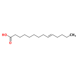 (E)-9-十四烯酸结构式
