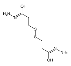 3,3'-dithiobis(propionohydrazide) Structure