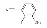 2-碘-3-甲基苯甲腈结构式