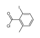 2-iodo-6-methylbenzoyl chloride结构式