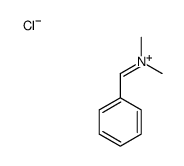 benzylidene(dimethyl)azanium,chloride Structure