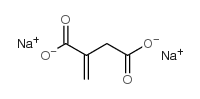 disodium methylenesuccinate Structure