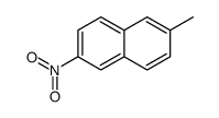 2-methyl-6-nitronaphthalene结构式