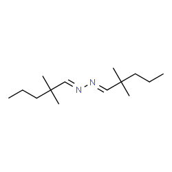 2,2-Dimethylpentanal 2,2-dimethylpentylidene hydrazone Structure