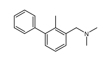 N,N,2-trimethyl-[1,1'-biphenyl]-3-methanamine结构式