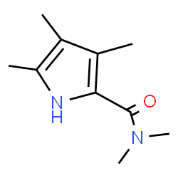 1H-Pyrrole-2-carboxamide,N,N,3,4,5-pentamethyl-(9CI)结构式