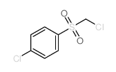 Benzene,1-chloro-4-[(chloromethyl)sulfonyl]- Structure