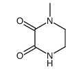 1-methylpiperazine-2,3-dione Structure