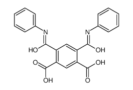 4,6-bis(phenylcarbamoyl)benzene-1,3-dicarboxylic acid Structure