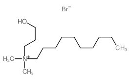 decyl-(3-hydroxypropyl)-dimethyl-azanium Structure
