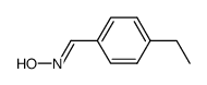 4-ethyl-benzaldehyde-oxime Structure