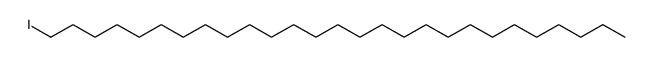 1-iodo-heptacosane Structure