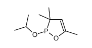 3,3,5-trimethyl-2-propan-2-yloxyoxaphosphole Structure