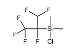 chloro-(1,1,1,2,3,3-hexafluoropropan-2-yl)-dimethylsilane Structure