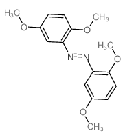 Diazene,bis(2,5-dimethoxyphenyl)- (9CI)结构式
