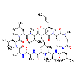 Cyclosporin B Structure