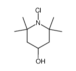 1-chloro-2,2,6,6-tetramethyl-4-piperidinol structure