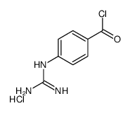 4-胍基苯甲酰氯盐酸盐结构式