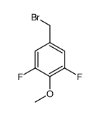 3,5-Difluoro-4-methoxybenzyl bromide Structure