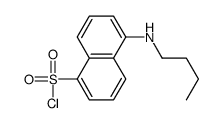 5-丁氨基萘-1-磺酰氯结构式