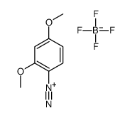 2,4-dimethoxybenzenediazonium,tetrafluoroborate结构式