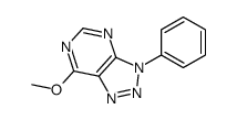 7-methoxy-3-phenyltriazolo[4,5-d]pyrimidine Structure