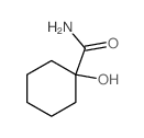 1-hydroxycyclohexane-1-carboxamide结构式