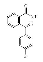 4-(4-溴苯基)-1(2H)-酞嗪酮结构式